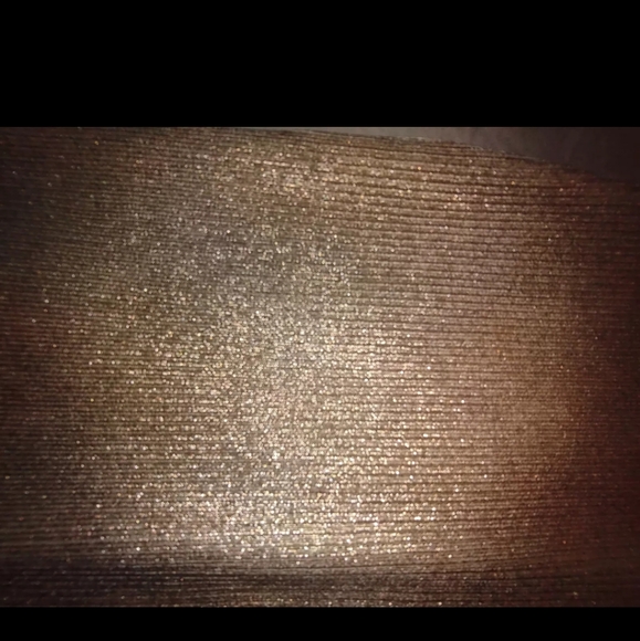 BeBe gold knit dress - Picture 4 of 4